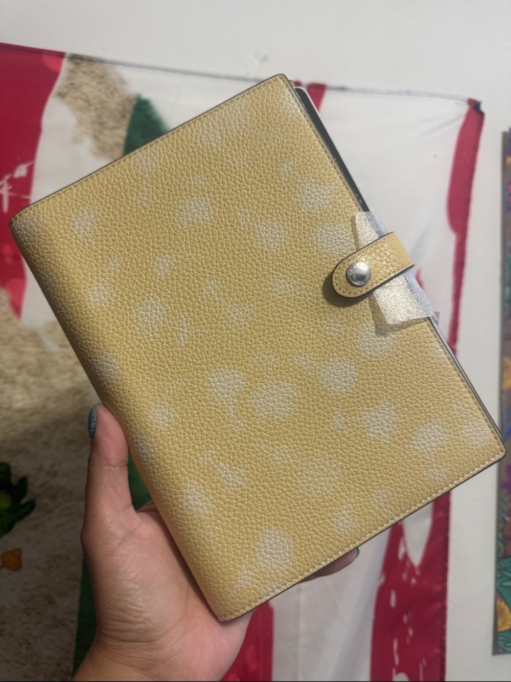NWT Coach Leather Snap Planner